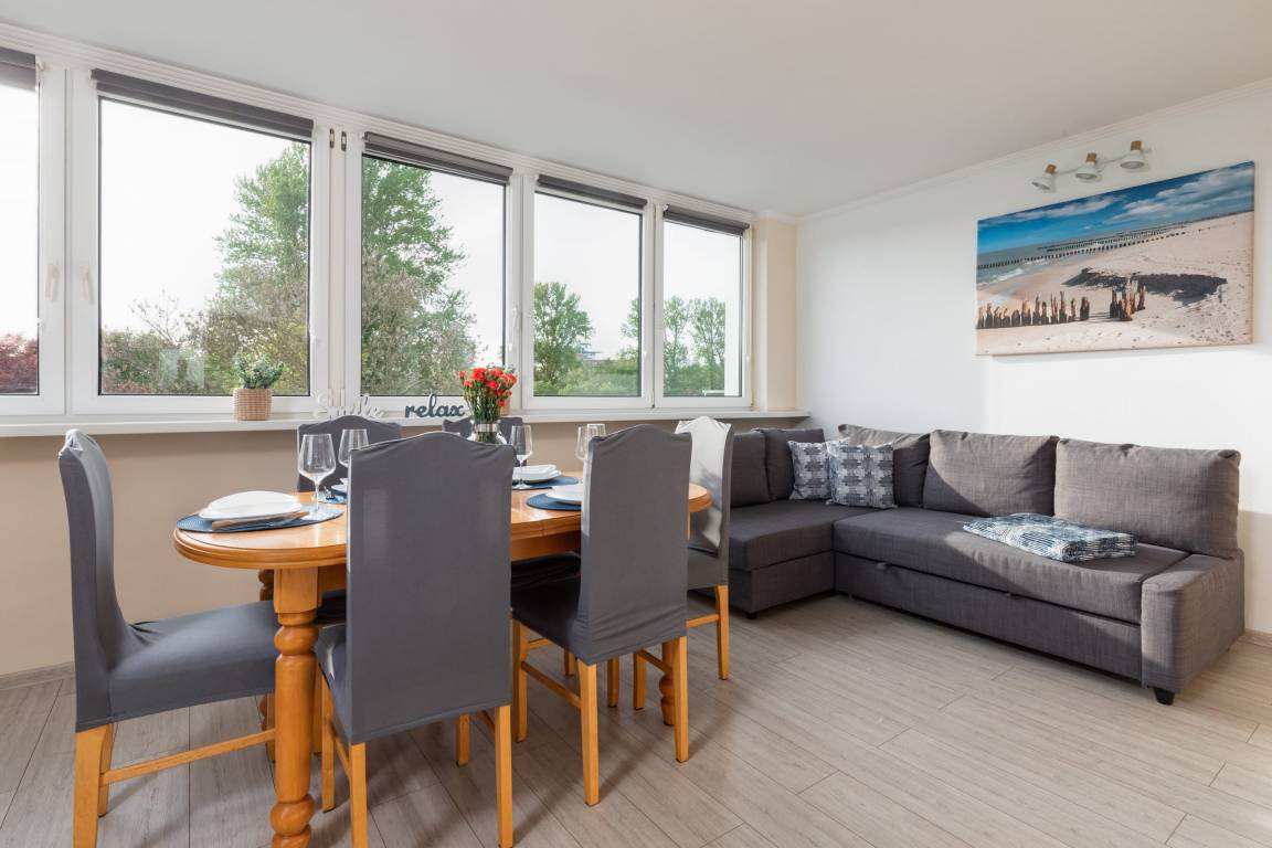 50 M² Apartment ∙ 2 Bedrooms ∙ 6 Guests - Kołobrzeg