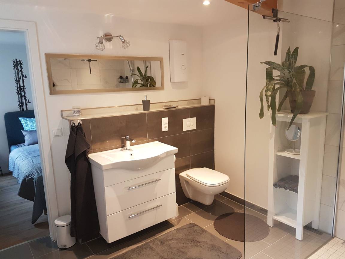 45 m² Ferienwohnung ∙ 1 Schlafzimmer ∙ 3 Gäste – Bild 6