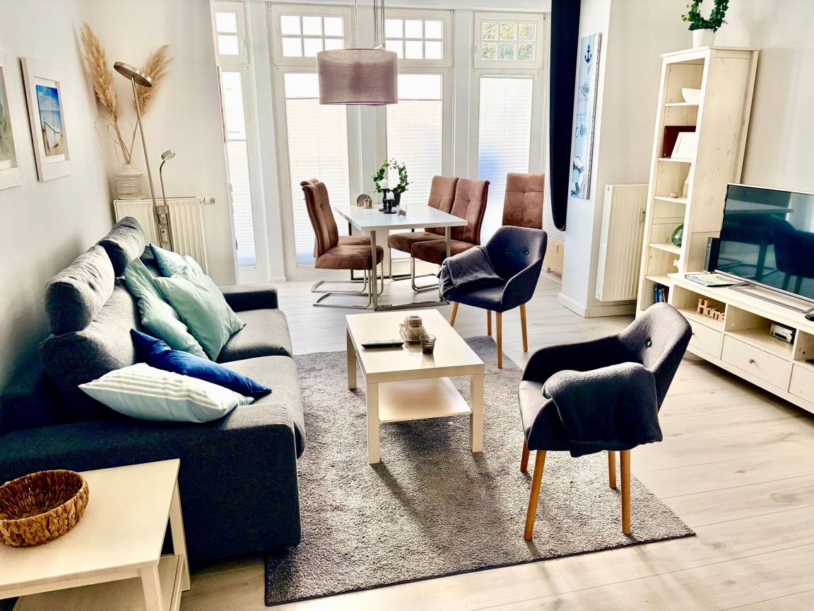 55 m&sup2; Ferienwohnung 1 Schlafzimmer 4 G&auml;ste
