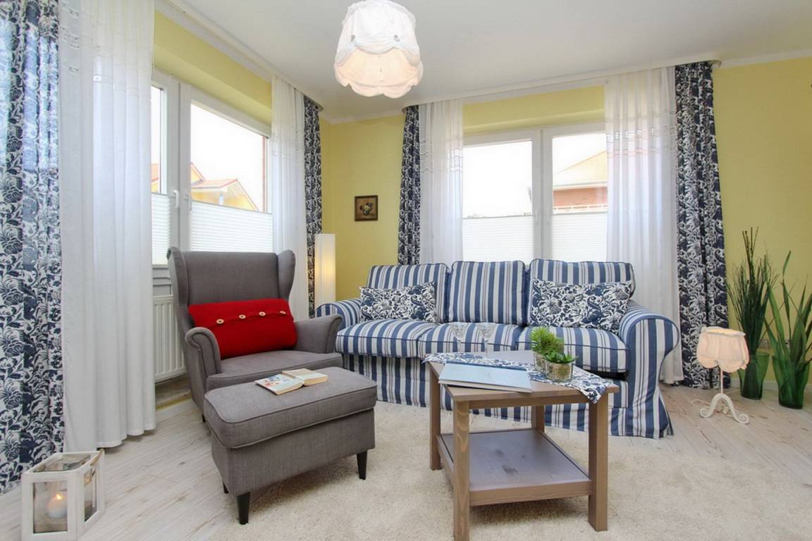 50 M² Ferienwohnung ∙ 1 Schlafzimmer ∙ 3 Gäste - Ostseebad Boltenhagen