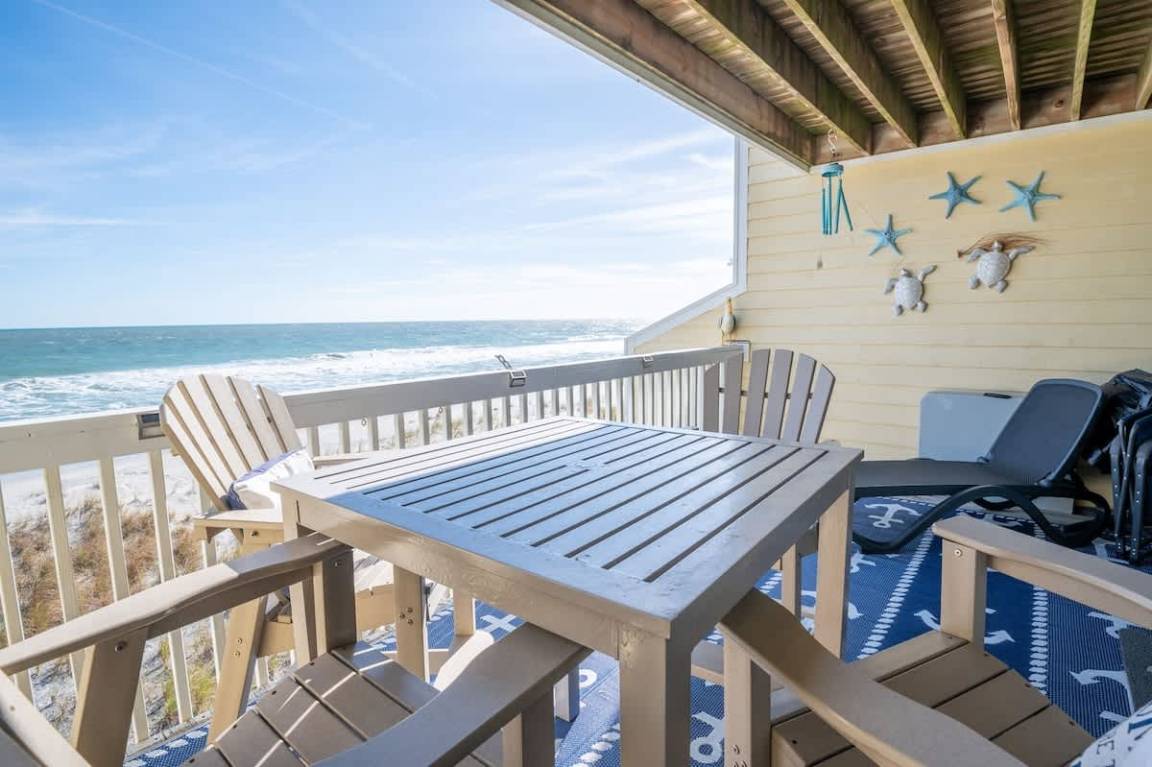 96 M² House ∙ 2 Bedrooms ∙ 6 Guests - Kure Beach, NC