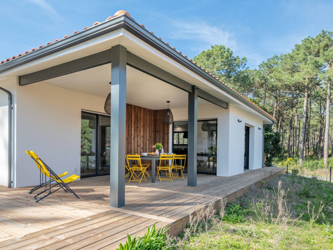 110 M² Huis ∙ 3 Slaapkamers ∙ 8 Gasten - Mimizan Plage