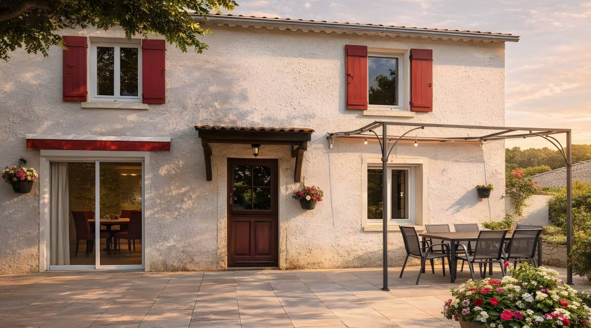 195 M² Casa ∙ 5 Quartos ∙ 12 Hóspedes - Valréas