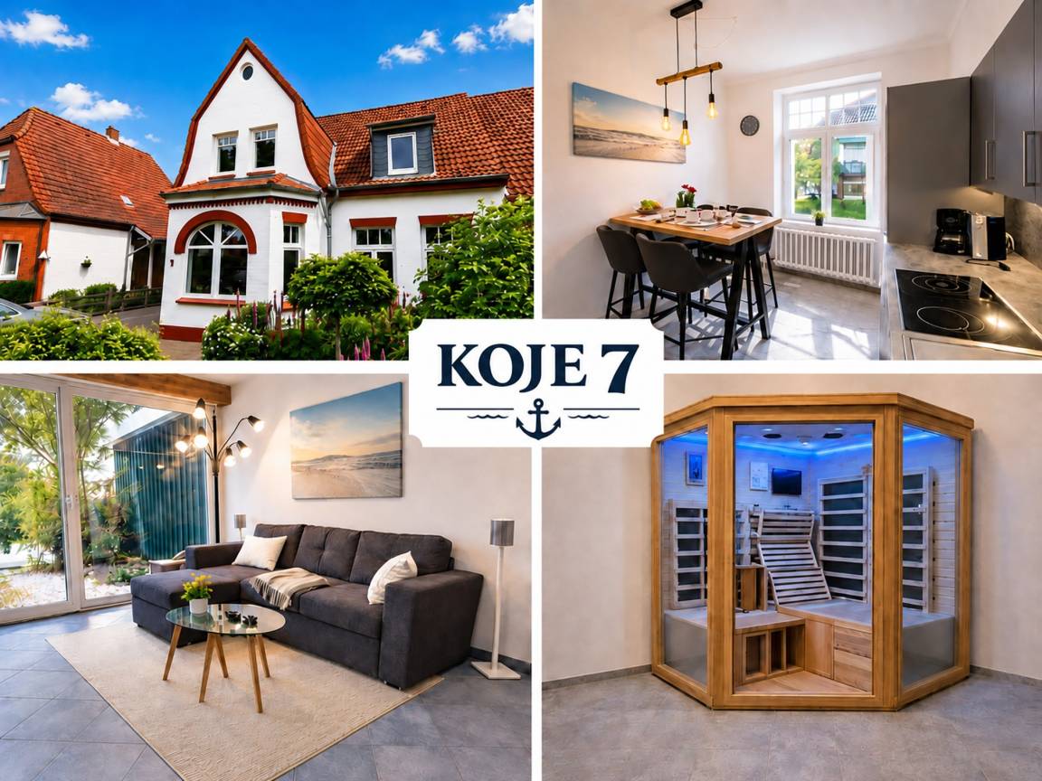 75 M² Ferienwohnung ∙ 2 Schlafzimmer ∙ 4 Gäste - Tating