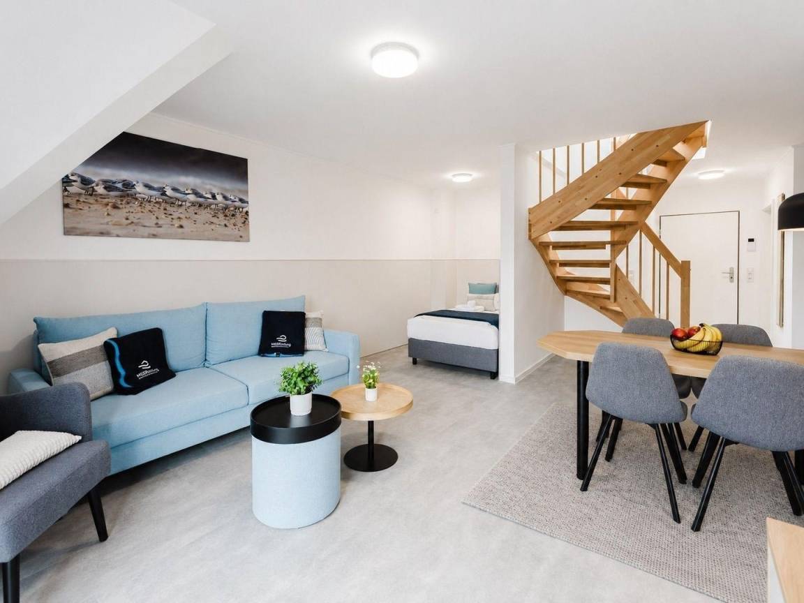 72 m&sup2; Ferienwohnung 2 Schlafzimmer 7 G&auml;ste