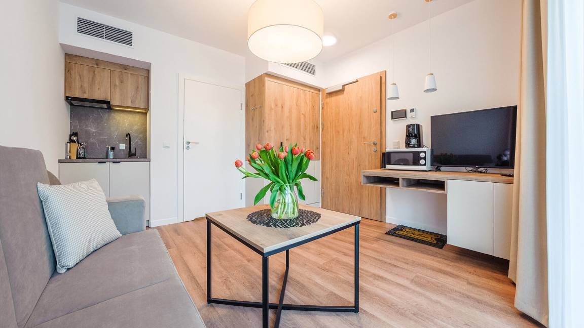16 m² Ferienwohnung ∙ 1 Schlafzimmer ∙ 2 Gäste – Bild 3