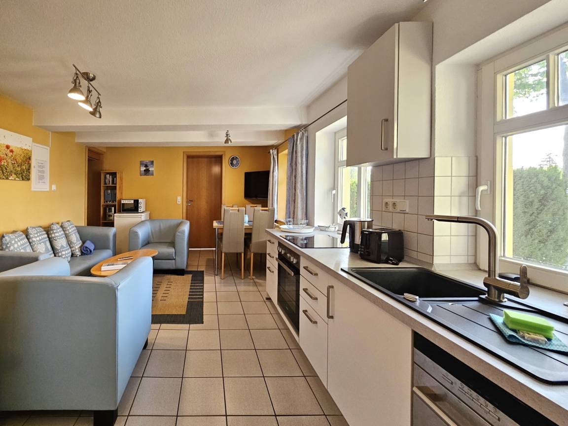64 m² Ferienwohnung ∙ 2 Schlafzimmer ∙ 4 Gäste – Bild 3