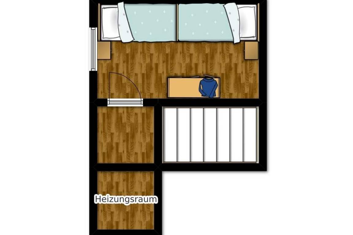 69 m² Ferienhaus ∙ 2 Schlafzimmer ∙ 4 Gäste – Bild 21