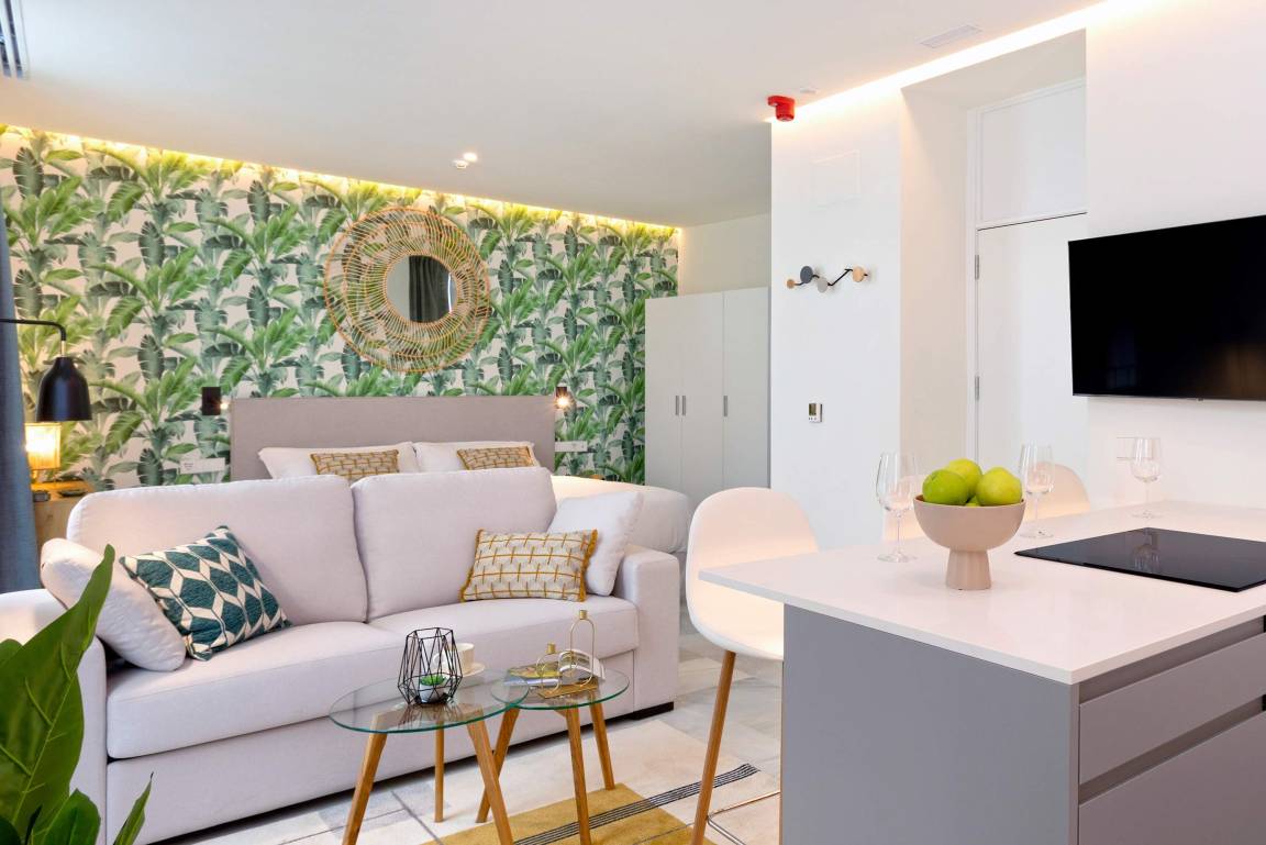 38 M² Apartamento ∙ 1 Habitación ∙ 2 Huéspedes - Cádiz