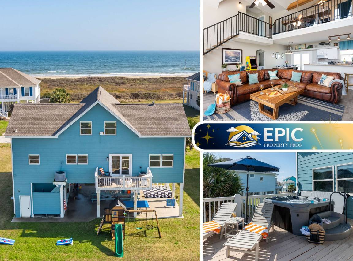 Apartment ∙ 5 Bedrooms ∙ 19 Guests - Crystal Beach, TX