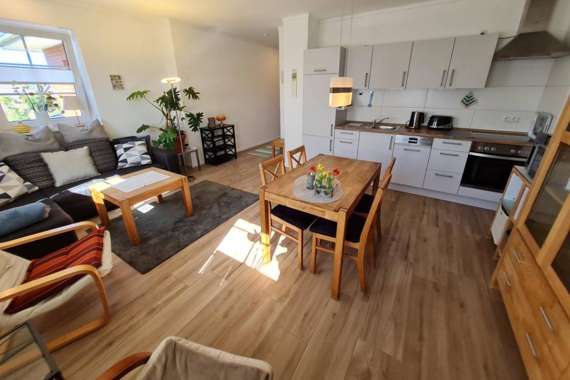 52 M² Ferienwohnung ∙ 1 Schlafzimmer ∙ 2 Gäste - Husum