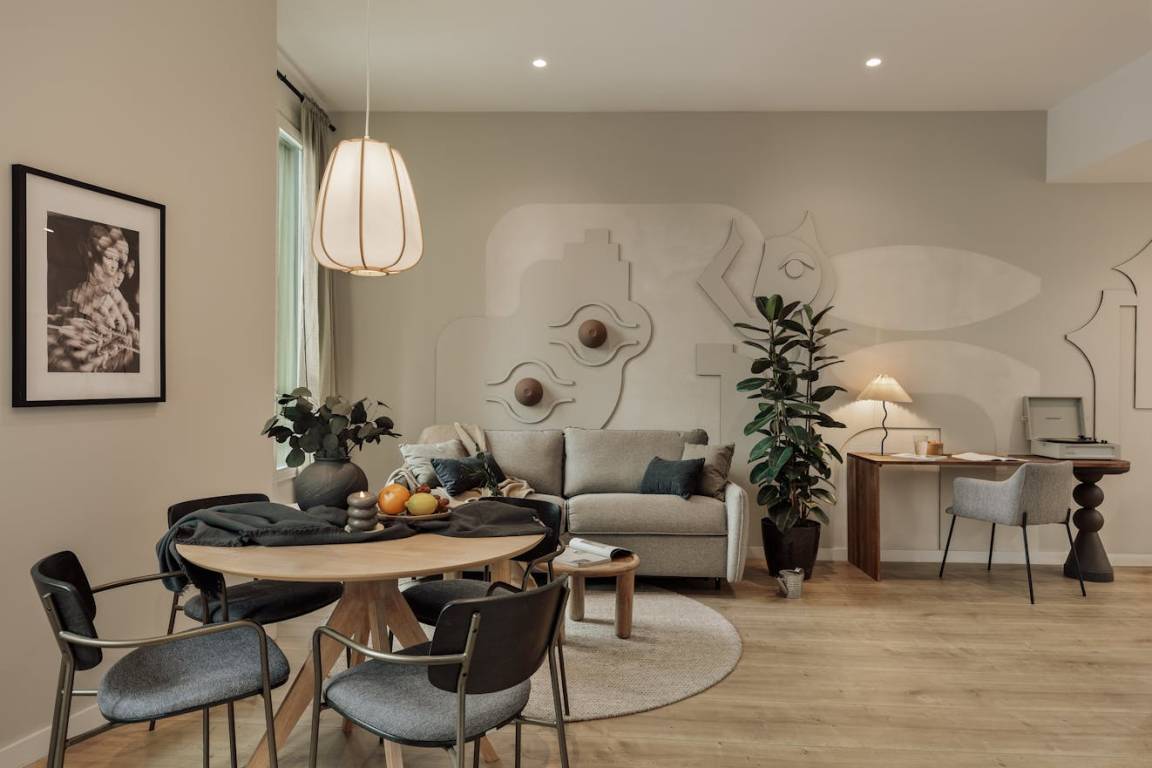 50 M² Apartamento ∙ 1 Habitación ∙ 3 Huéspedes - Badalona
