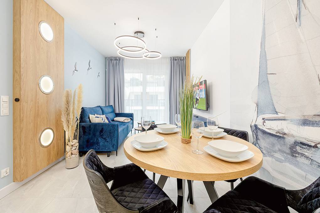 38 m² Ferienwohnung ∙ 1 Schlafzimmer ∙ 4 Gäste – Bild 4
