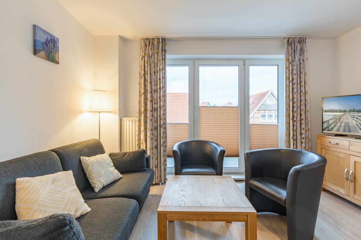 50 m² Ferienwohnung ∙ 1 Schlafzimmer ∙ 2 Gäste – Bild 1