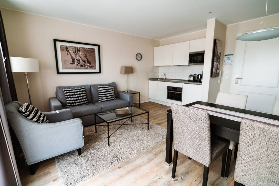 55 m² Ferienwohnung ∙ 1 Schlafzimmer ∙ 2 Gäste – Bild 3