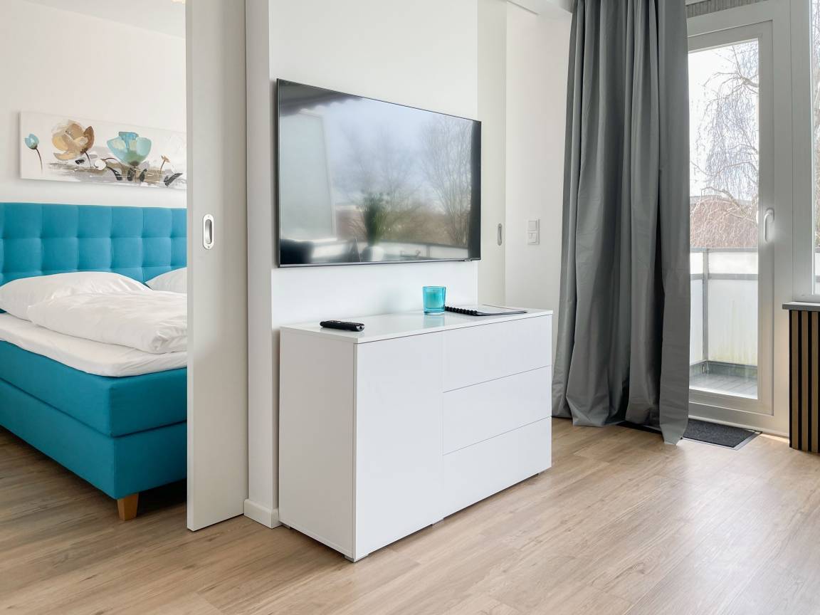 45 m² Ferienwohnung ∙ 1 Schlafzimmer ∙ 3 Gäste – Bild 4