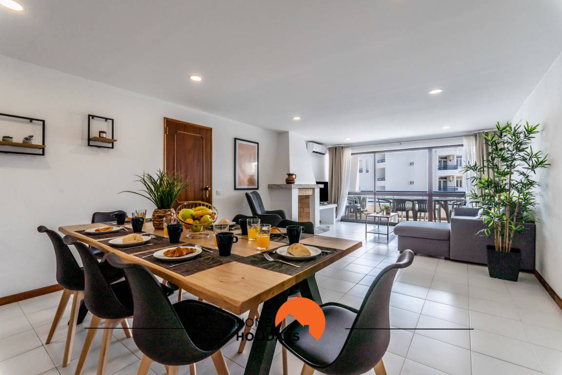 128 M² Ferienwohnung ∙ 3 Schlafzimmer ∙ 8 Gäste - Albufeira
