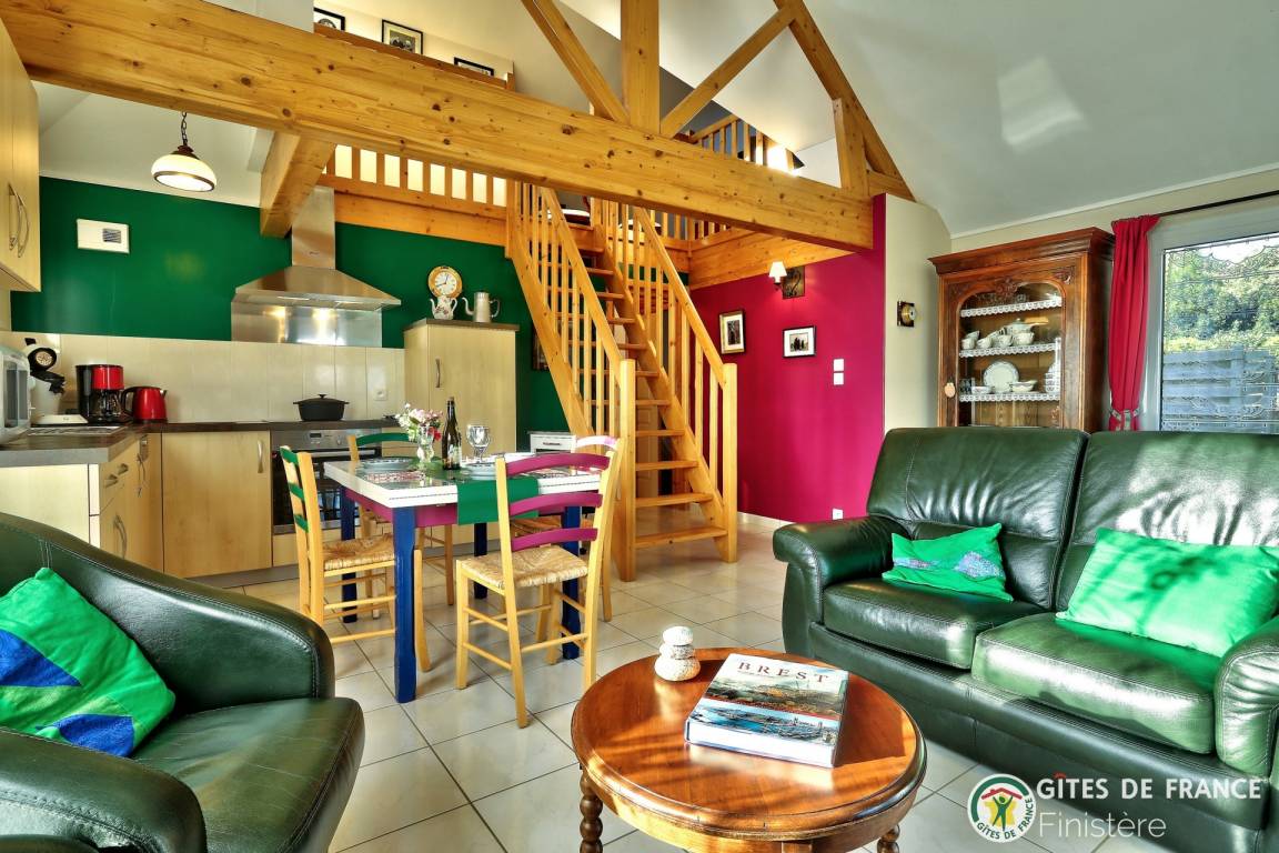 62 m&sup2; G&icirc;te 1 Schlafzimmer 2 G&auml;ste