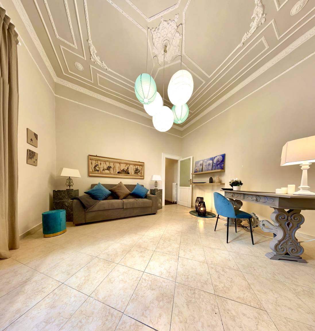 52 M² Apartamento ∙ 1 Habitación ∙ 7 Huéspedes - Nápoles