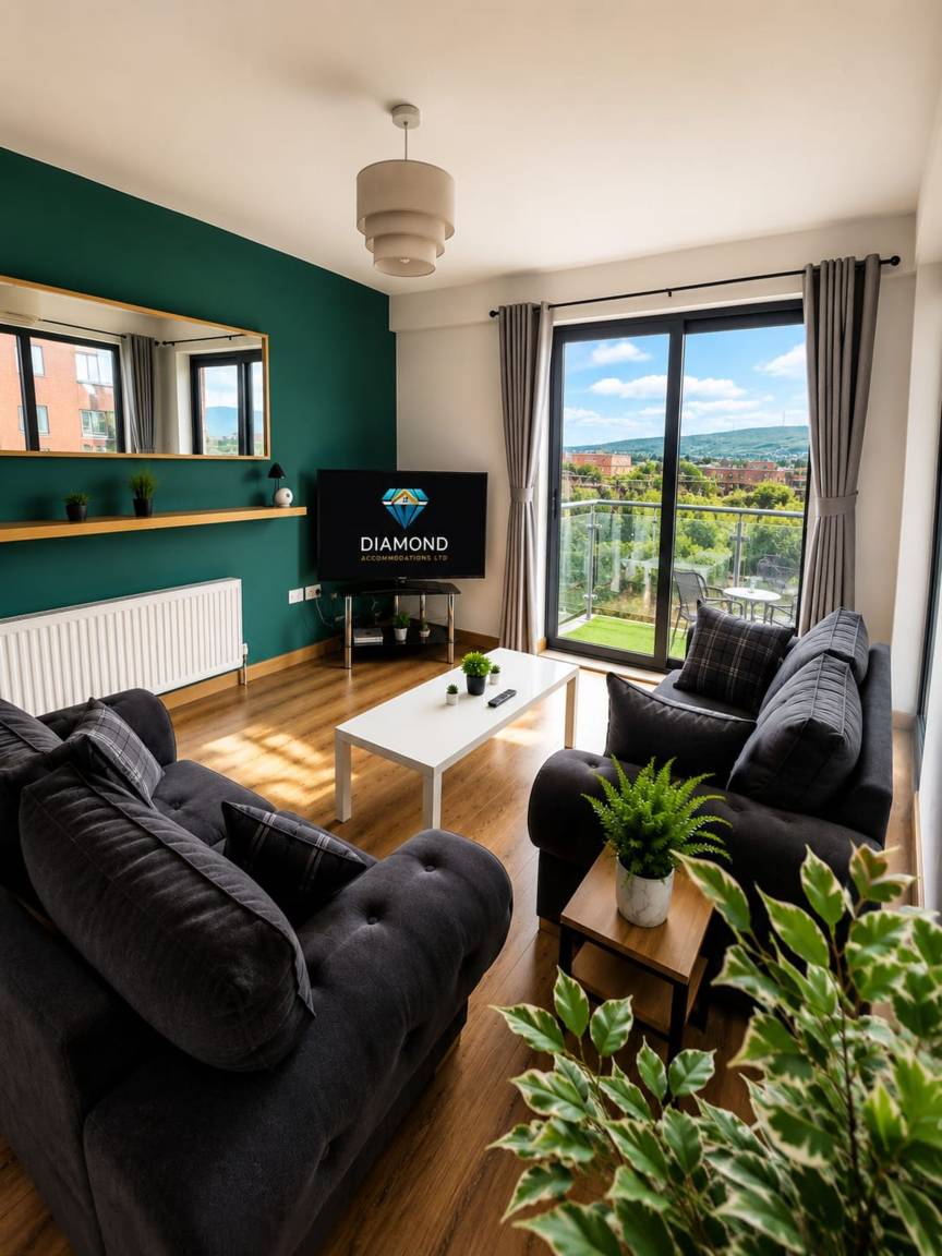 83 M² Apartment ∙ 2 Bedrooms ∙ 4 Guests - Belfast