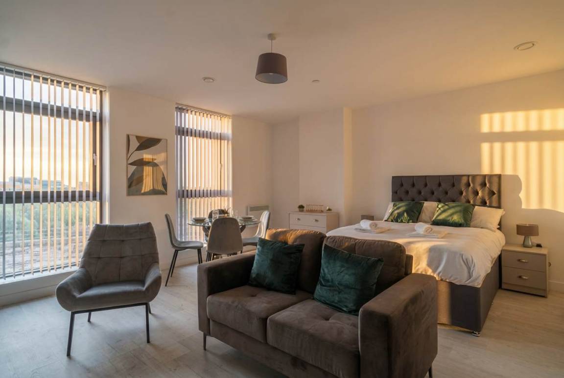 37 M² Apartment ∙ 1 Bedroom ∙ 2 Guests - Bolton