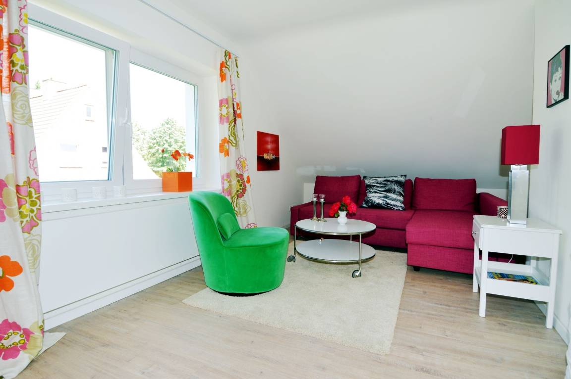 58 m&sup2; Ferienwohnung 2 Schlafzimmer 4 G&auml;ste