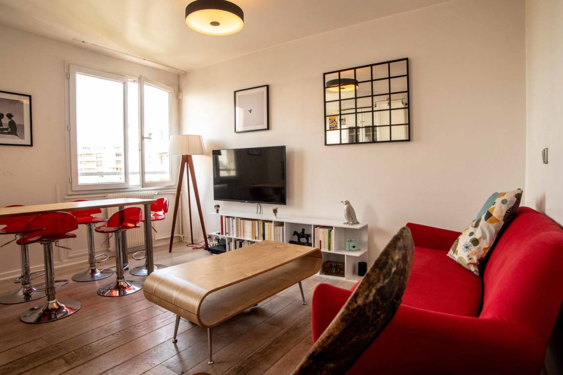 70 M² Apartamento ∙ 3 Habitaciones ∙ 4 Huéspedes - 뱅센