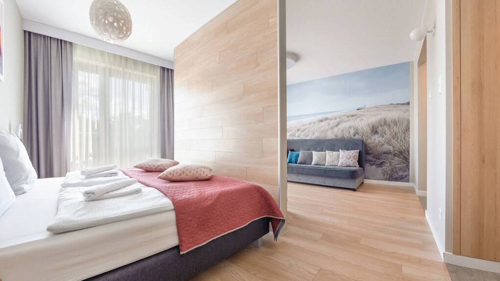 33 m² Ferienwohnung ∙ 1 Schlafzimmer ∙ 4 Gäste – Bild 3