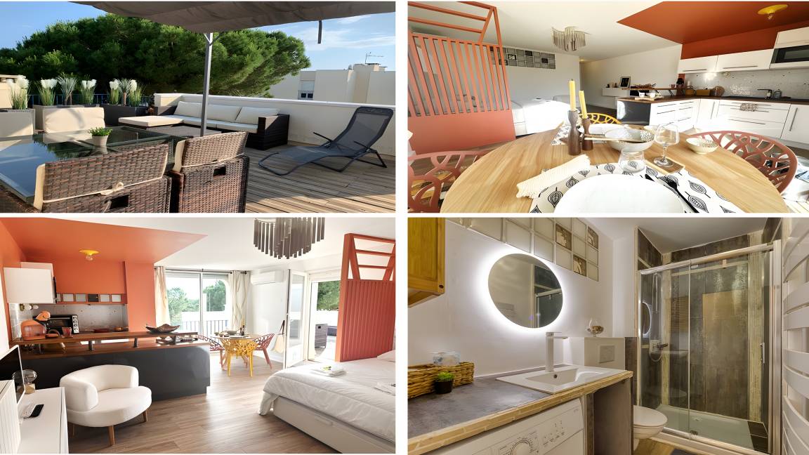 31 M² Ferienwohnung ∙ 1 Schlafzimmer ∙ 3 Gäste - Port Camargue