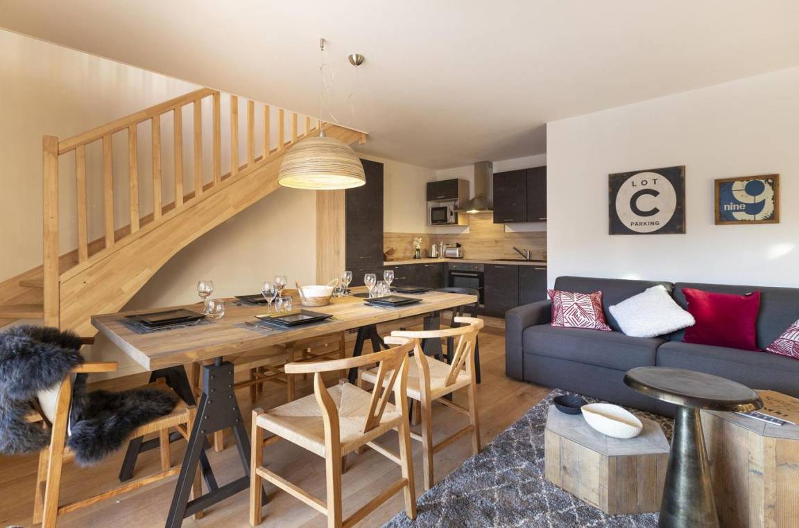 55 m&sup2; Ferienwohnung 2 Schlafzimmer 8 G&auml;ste