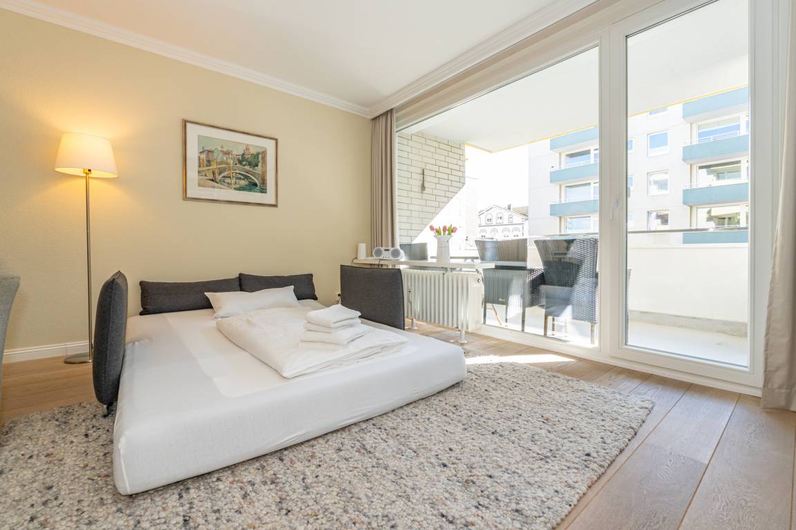 48 m² Ferienwohnung ∙ 1 Schlafzimmer ∙ 3 Gäste – Bild 11