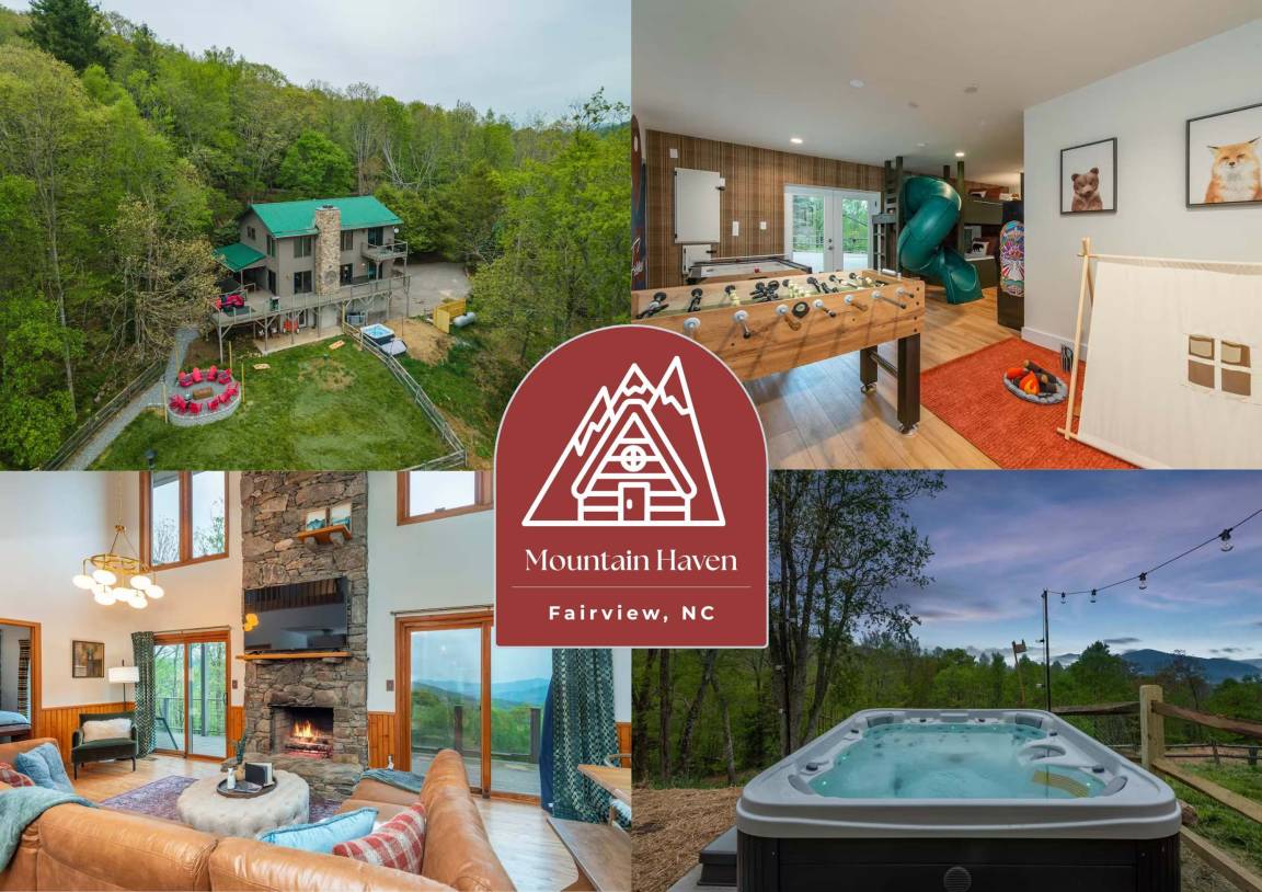 Apartment ∙ 5 Bedrooms ∙ 20 Guests - Black Mountain, NC