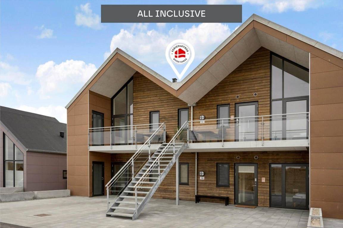 100 M² Apartament ∙ 3 Sypialnie ∙ 6 Gości - Hvide Sande