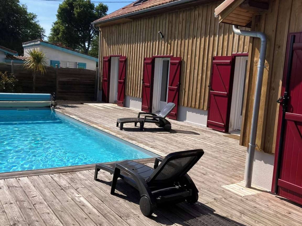 160 M² Villa ∙ 3 Chambres ∙ 8 Personnes - Saint-Girons Plage