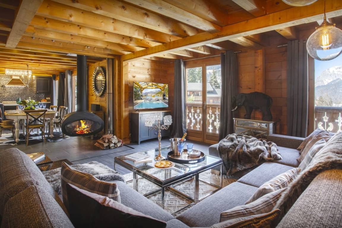 170 M² Chalet ∙ 6 Habitaciones ∙ 12 Huéspedes - Les Portes du Soleil