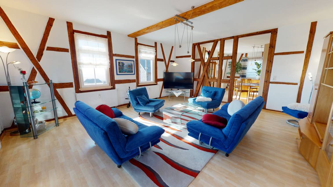 115 M² Ferienwohnung ∙ 2 Schlafzimmer ∙ 4 Gäste - Lauscha