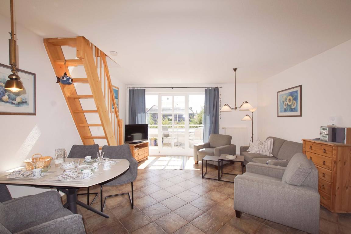 59 m&sup2; Ferienwohnung 1 Schlafzimmer 3 G&auml;ste
