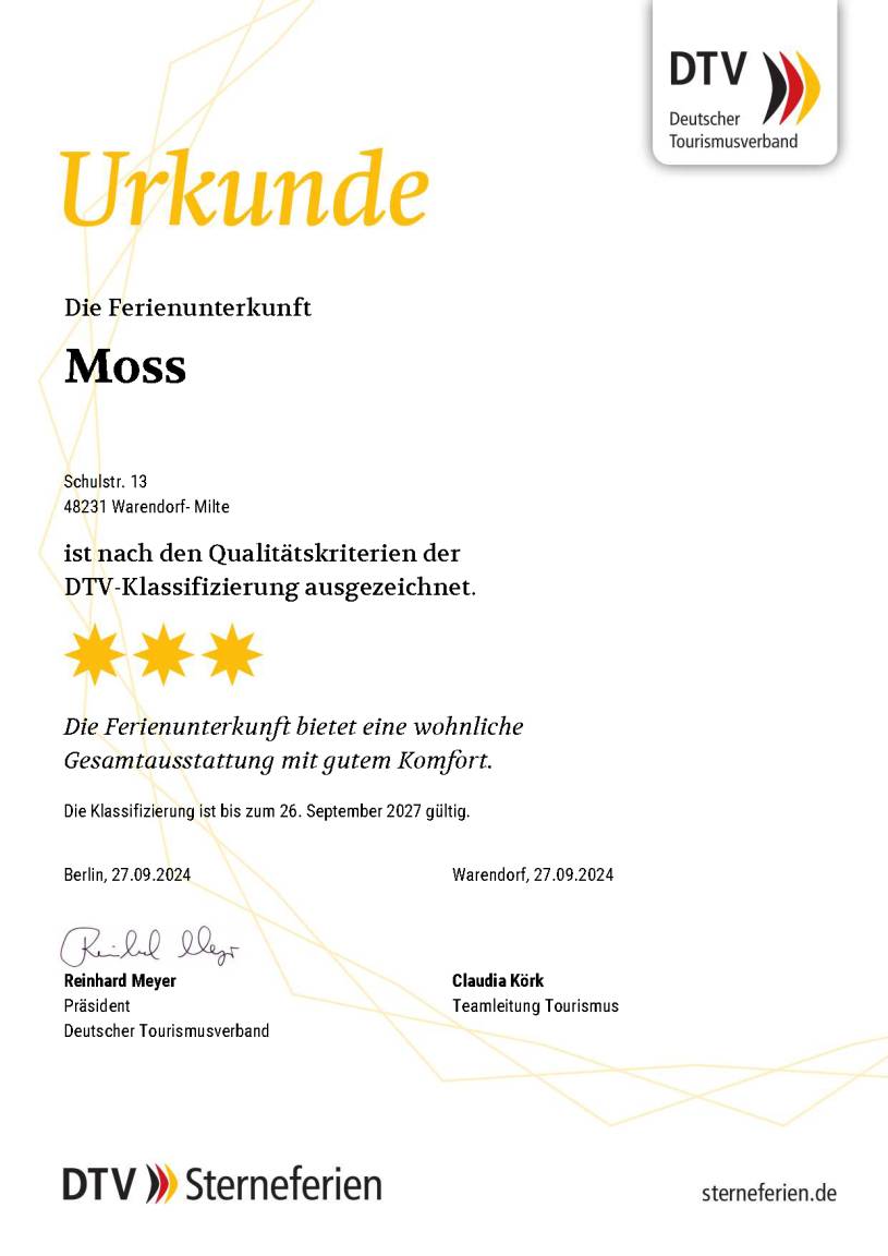 80 M² Ferienwohnung ∙ 1 Schlafzimmer ∙ 3 Gäste - Ostbevern