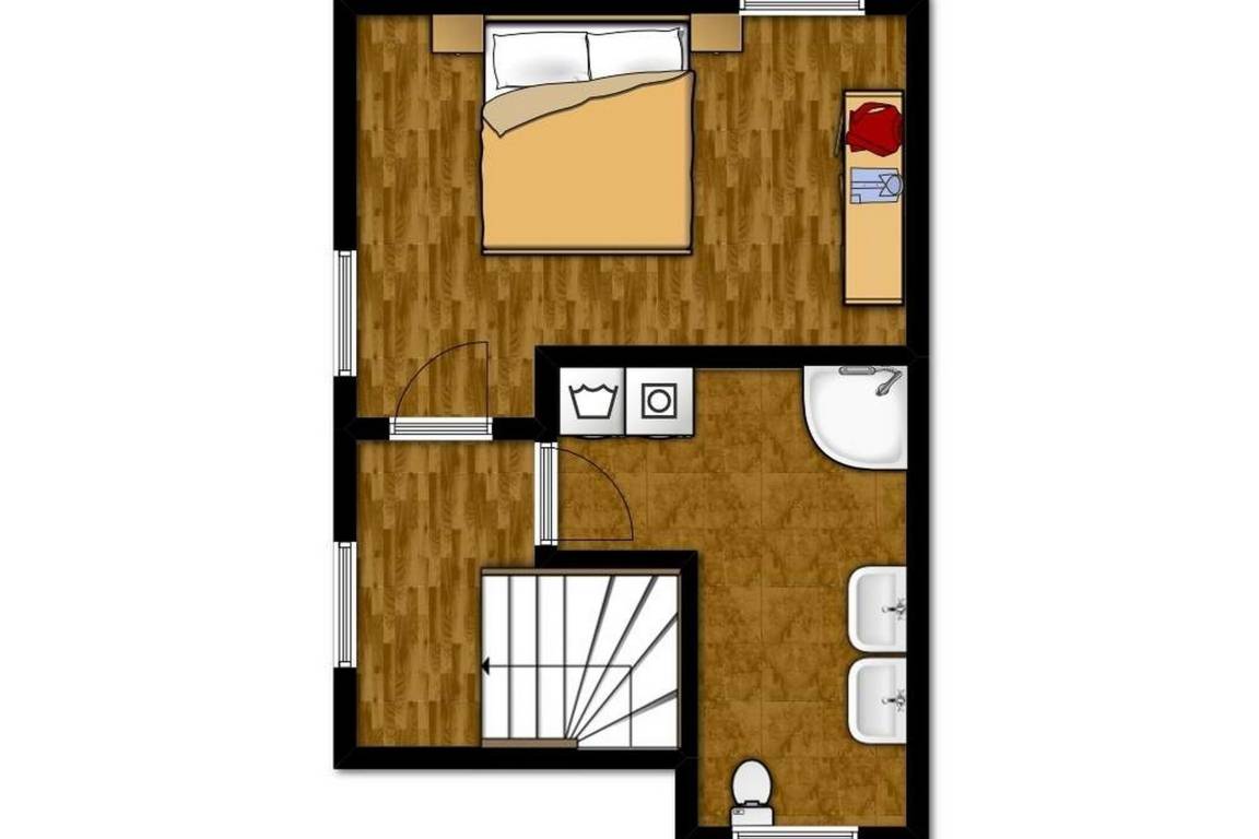 69 m² Ferienhaus ∙ 2 Schlafzimmer ∙ 4 Gäste – Bild 26