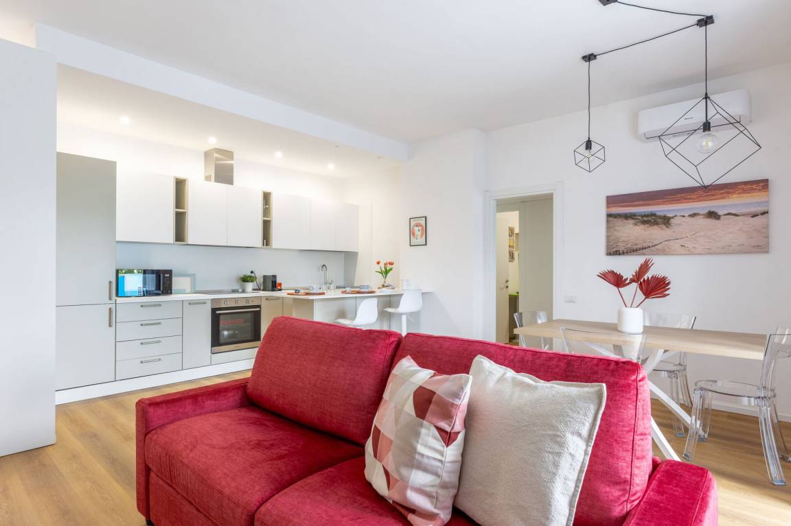 90 m&sup2; Ferienwohnung 2 Schlafzimmer 6 G&auml;ste