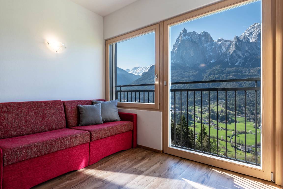 60 M² Ferienwohnung ∙ 2 Schlafzimmer ∙ 5 Gäste - Kastelruth