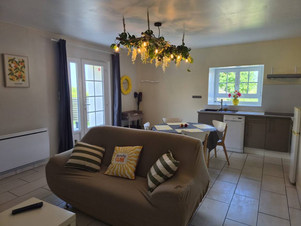 51 M² Ferienhaus ∙ 2 Schlafzimmer ∙ 4 Gäste - Portbail