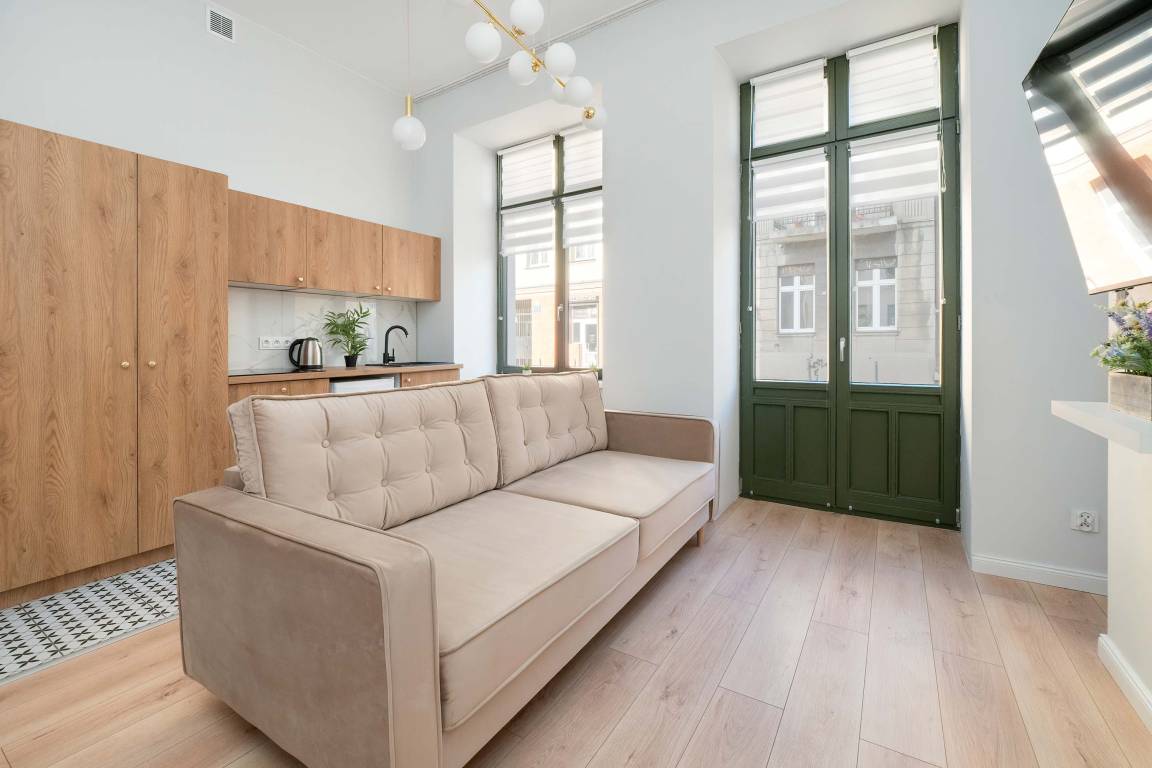 26 M² Apartment ∙ 2 Guests - Łódź