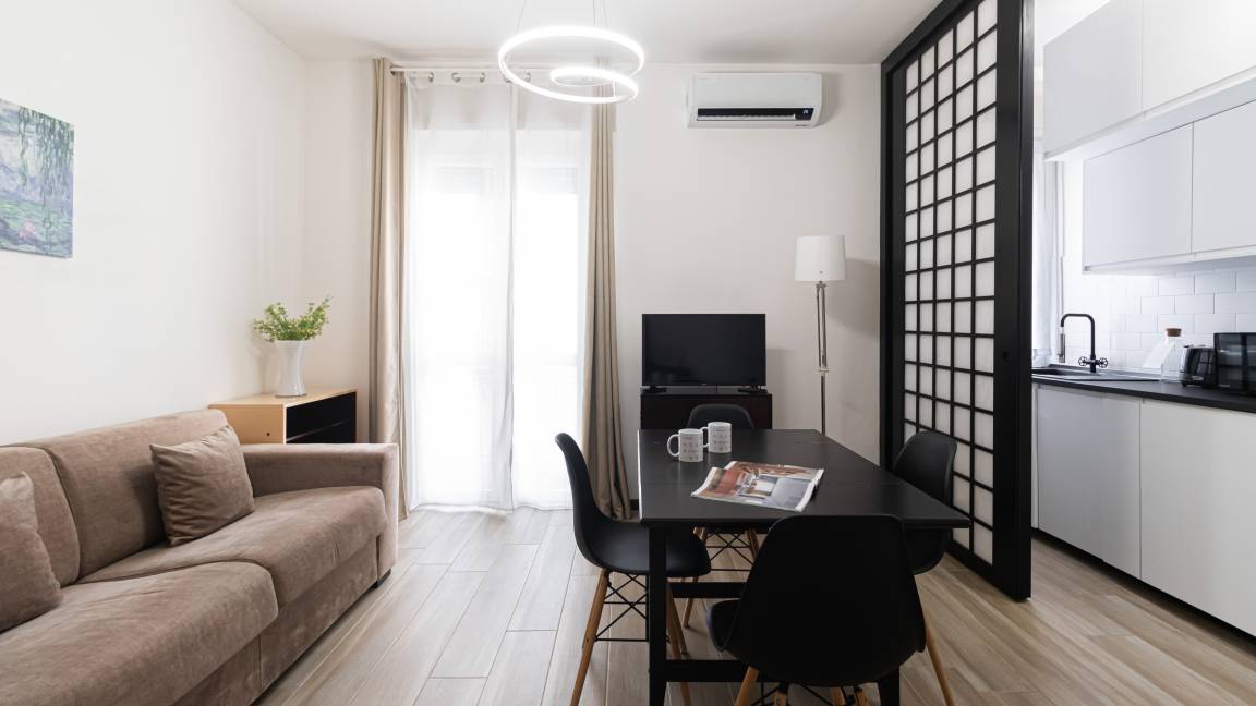 55 M² Apartamento ∙ 1 Habitación ∙ 4 Huéspedes - Milán