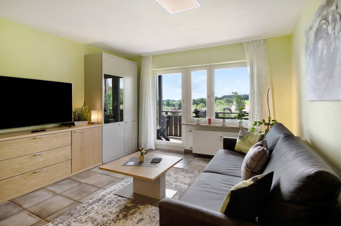 56 M² Ferienwohnung ∙ 1 Schlafzimmer ∙ 3 Gäste - Grafenhausen