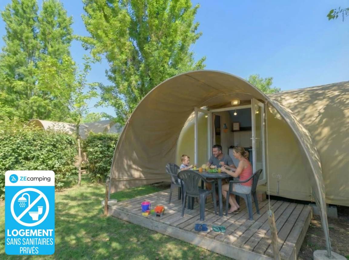 20 M² Camping ∙ 2 Chambres ∙ 4 Personnes - Cantal