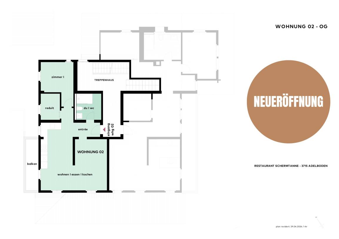 52 M² Ferienwohnung ∙ 2 Schlafzimmer ∙ 6 Gäste - Lenk