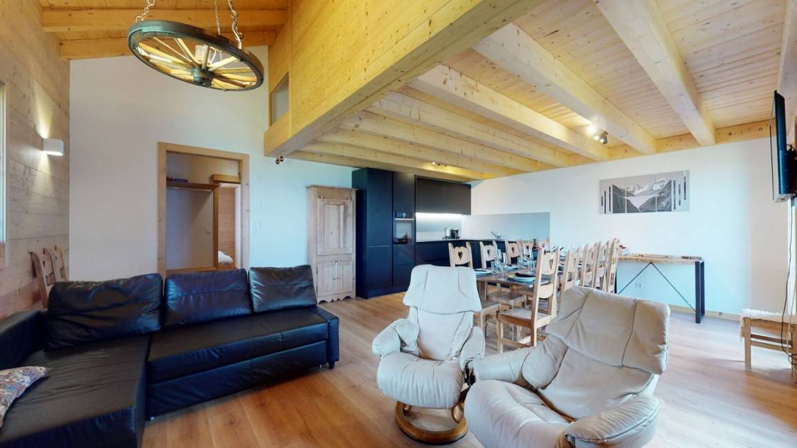 160 M² Ferienhaus ∙ 4 Schlafzimmer ∙ 10 Gäste - Nendaz
