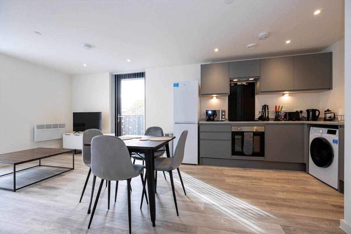 39 M² Appartement ∙ 1 Chambre ∙ 2 Personnes - Aéroport de Liverpool John Lennon (LPL)