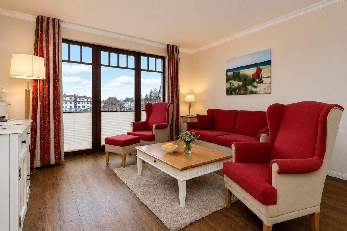 73 m&sup2; Ferienwohnung 2 Schlafzimmer 6 G&auml;ste